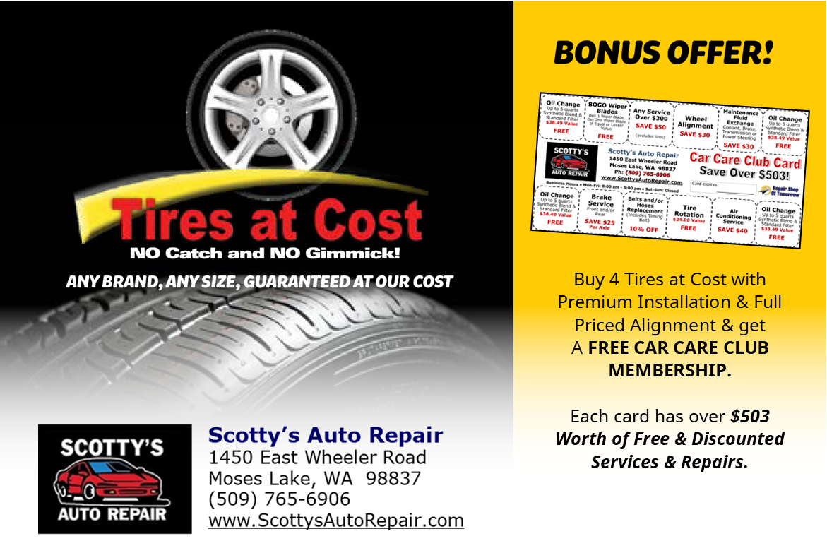 Specials Scotty's Auto Repair