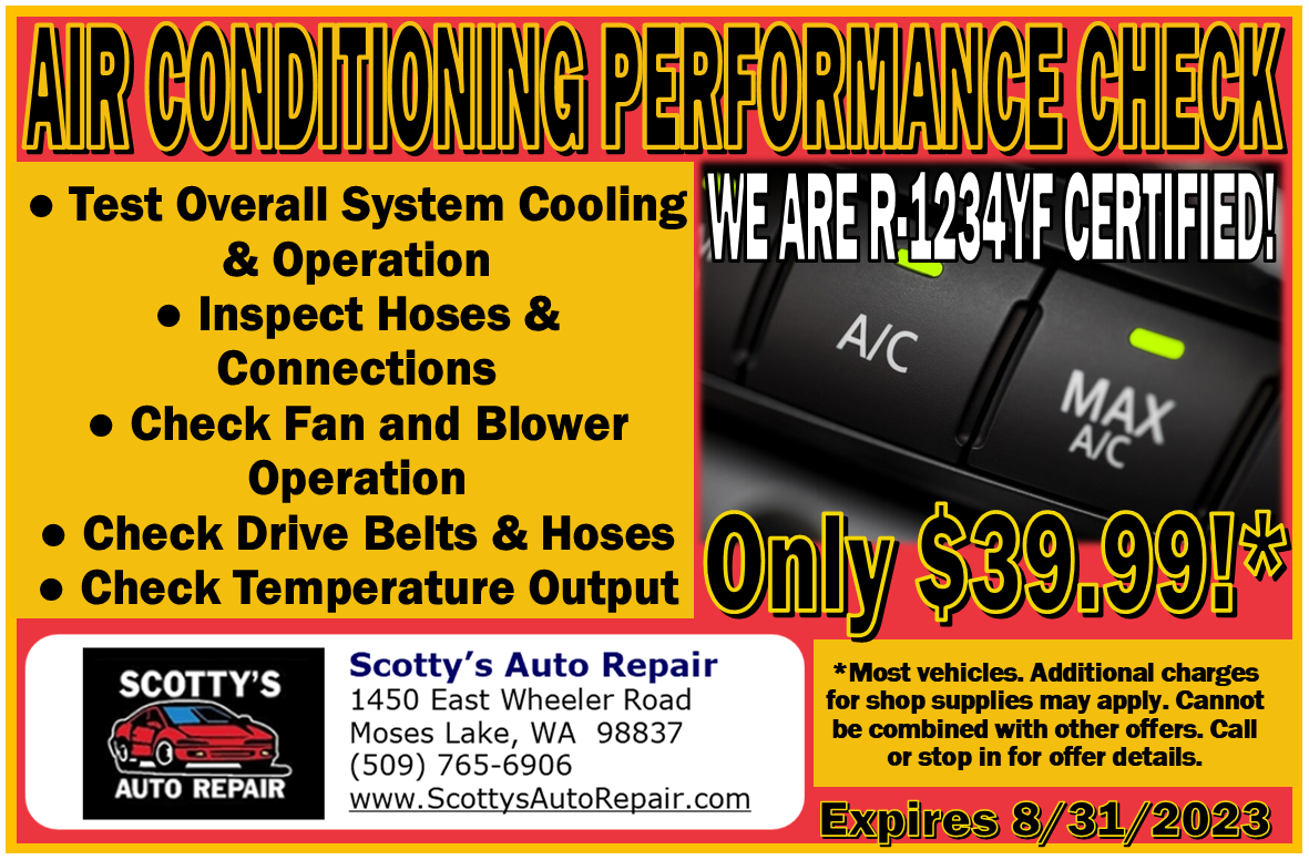 Specials Scotty's Auto Repair