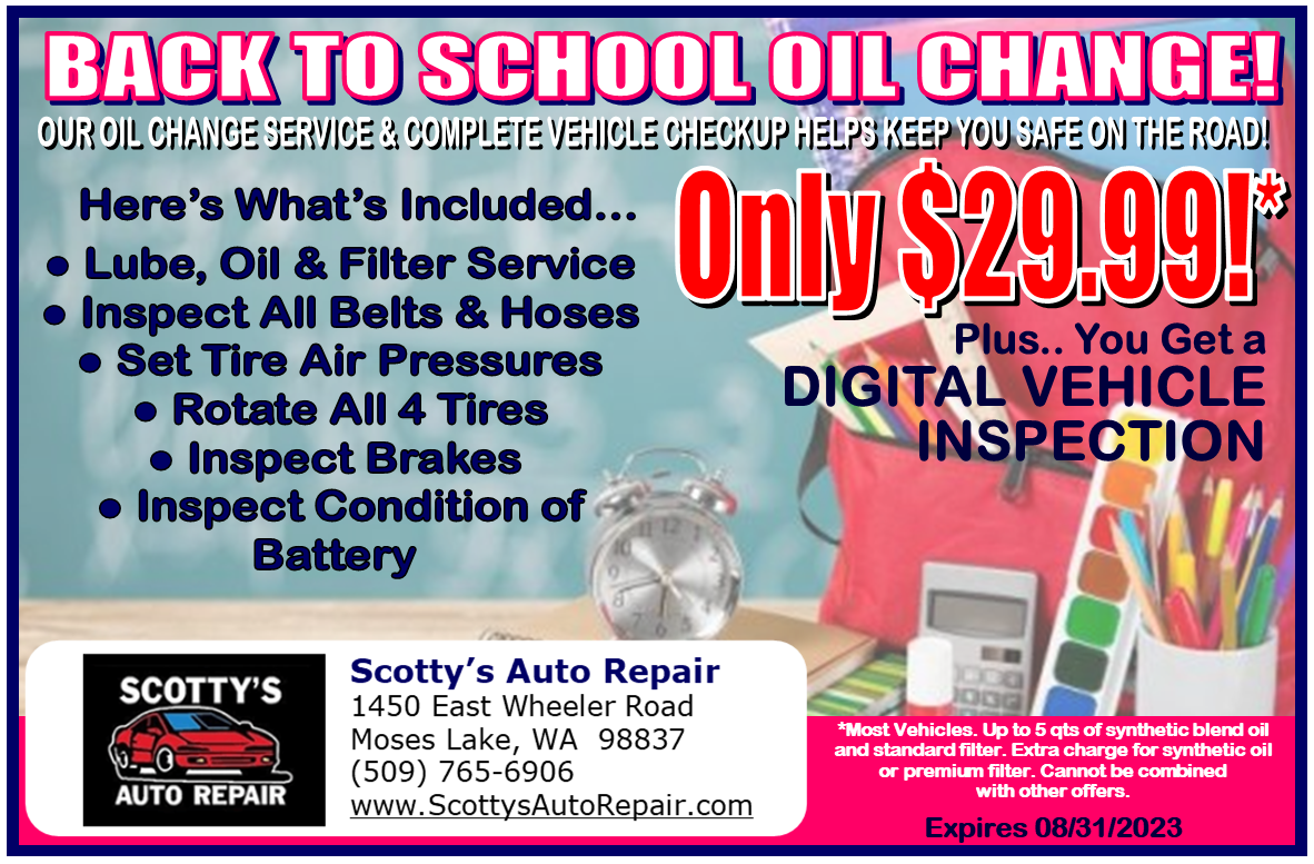 Specials Scotty's Auto Repair