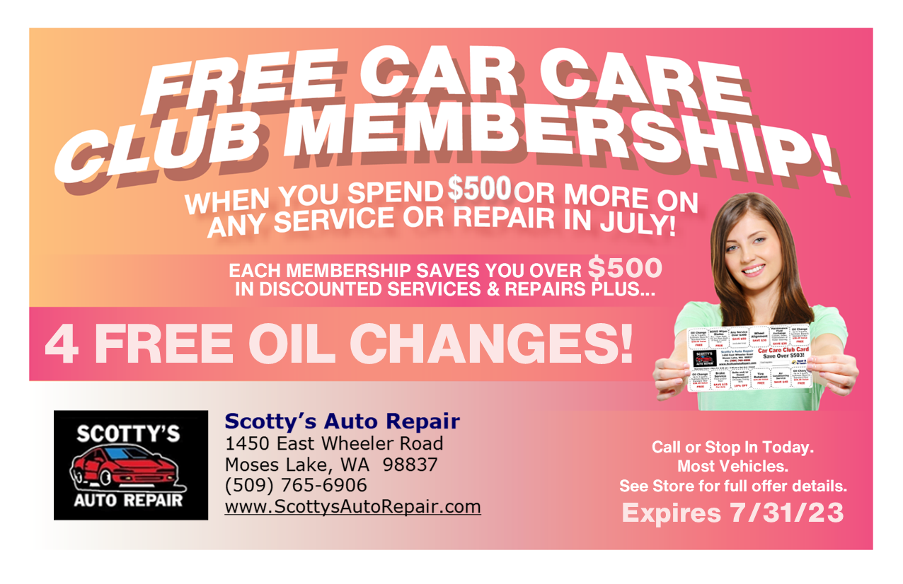 Specials Scotty's Auto Repair